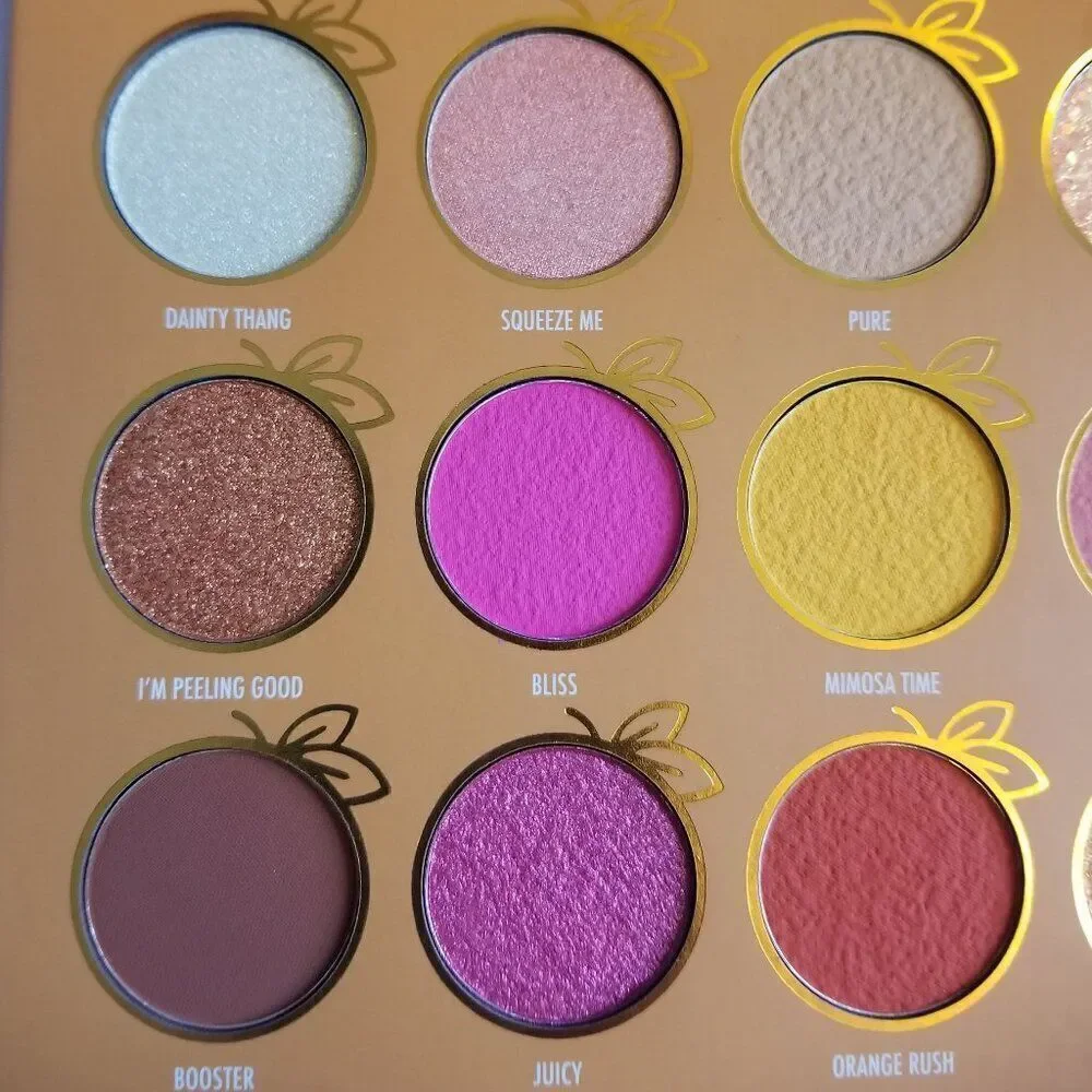 Be Bella Cosmetics - Orange Squeeze Eyeshadow Palette